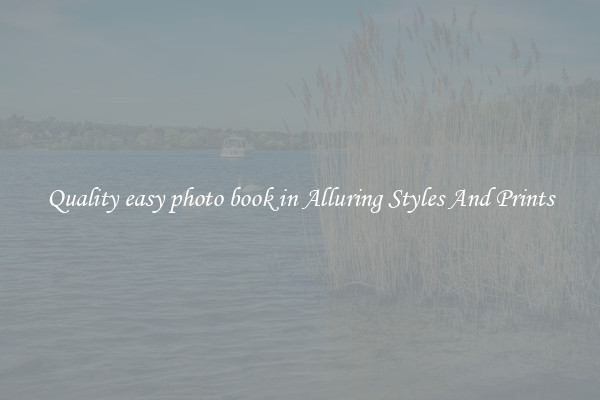 Quality easy photo book in Alluring Styles And Prints